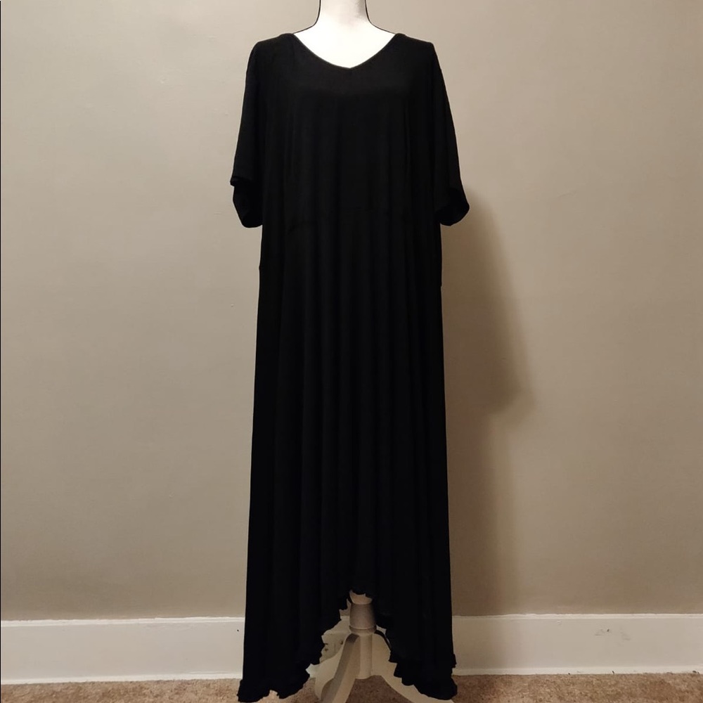 NWT PHILOSOPHY STUNNING BLACK DRESS SIZE 3X